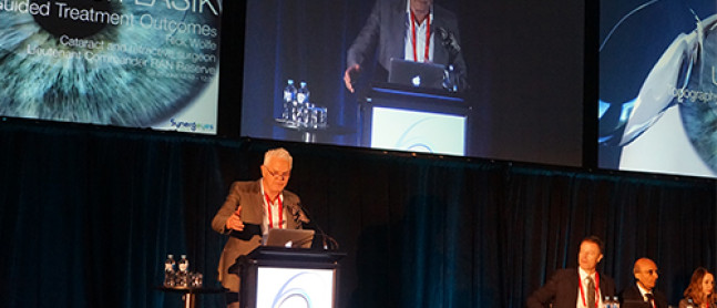 Dr Rick Wolfe speaks at SynergEYES Conference, Sydney, 25-26 June 2016