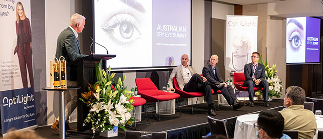 Dr Rick Wolfe compares the Australian Dry Eye Summit in Sydney